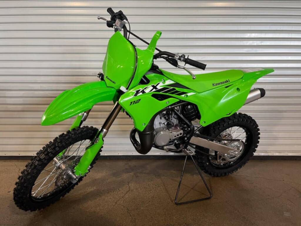 New 2025 Kawasaki KX 112 Lime Green | Motorcycles in Vallejo CA