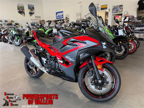 メック.ビルバリ 2026 Kawasaki Ninja 500 ABS Motorcycles Brilliant Ohio EX500GTFNL