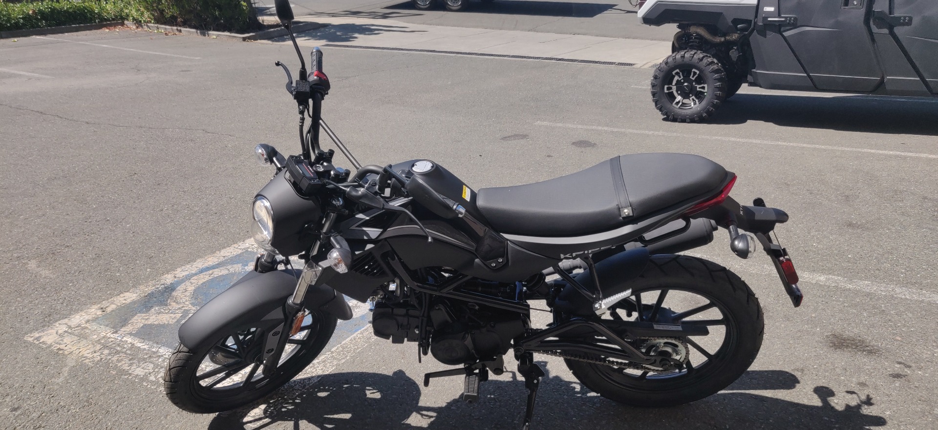New 2022 Kymco K-Pipe 125 Black / Gray | Motorcycles in Vallejo CA 