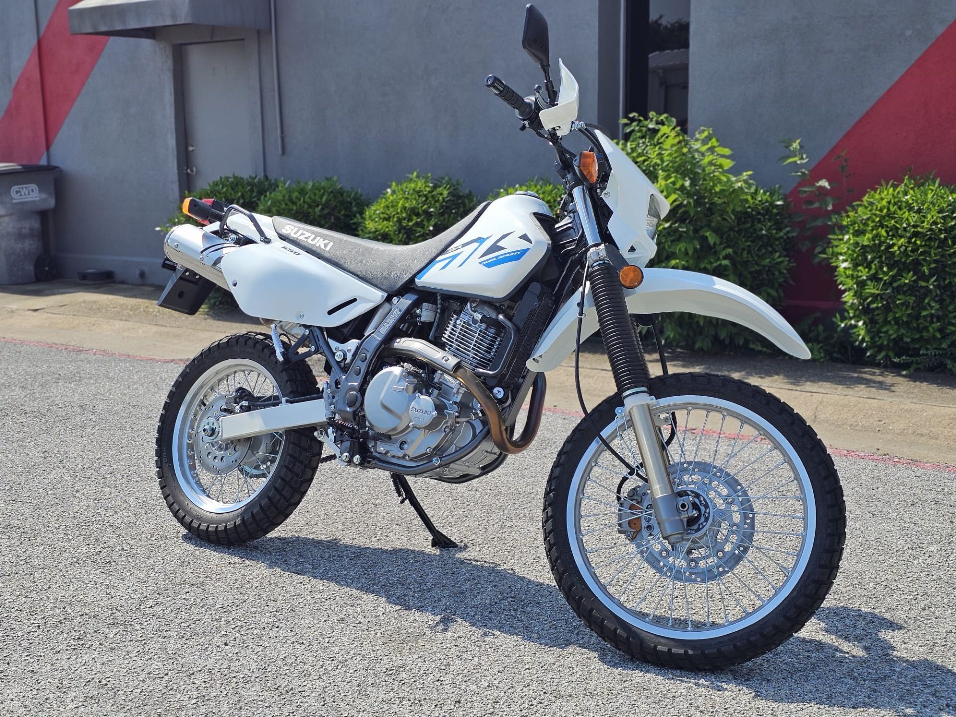 New 2025 Suzuki DR650S Solid Special White No. 2 | Motorcycles in
