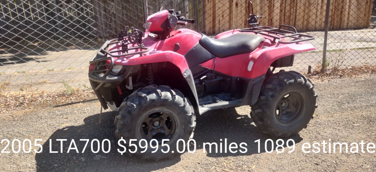 Used 2005 Suzuki King Quad 700 LT-A700X Red | ATVs in