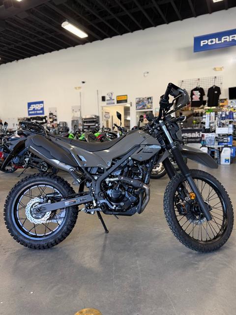 New 2026 Kawasaki KLX 230 DF ABS Medium Cloudy Gray | Motorcycles