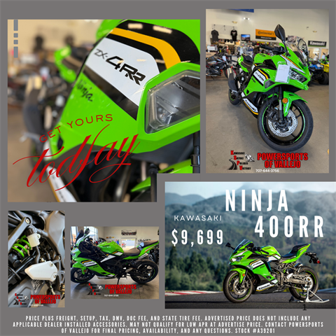 R New 2025 Kawasaki Ninja ZX-4RR ABS, Woonsocket RI | Specs