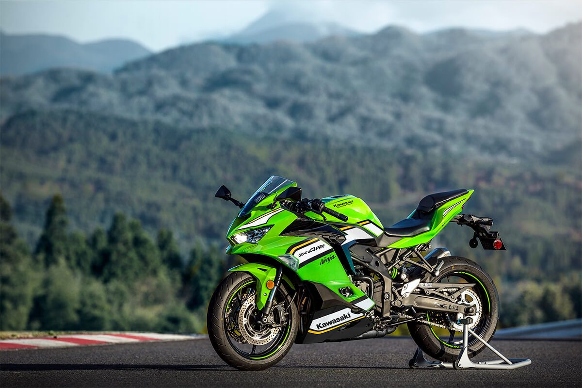 New 2025 Kawasaki Ninja ZX-4RR KRT Edition ABS Lime Green