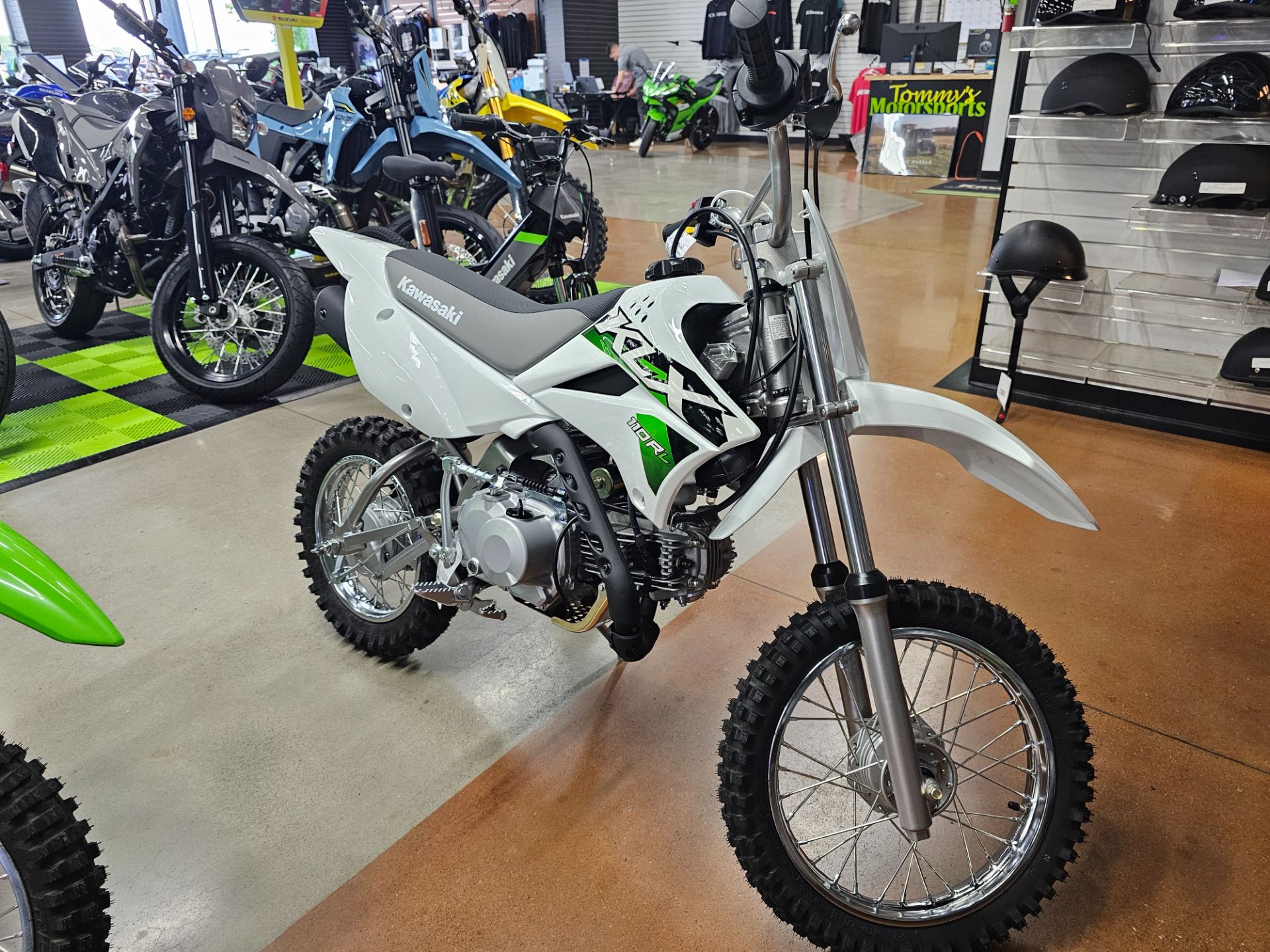 New 2026 Kawasaki KLX®110R L Bright White | Motorcycles in Vallejo