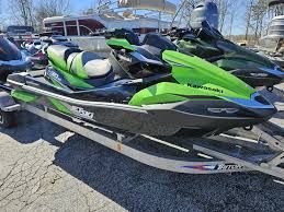 New 2025 Kawasaki Jet Ski® Ultra® 310LX-S Ebony / Lime Green
