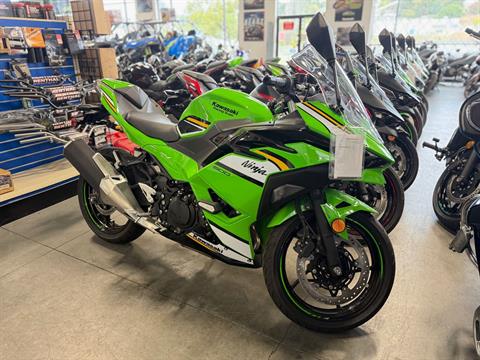 New 2025 Kawasaki Ninja 500 SE KRT Edition ABS Lime Green / Ebony