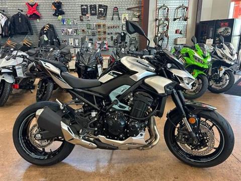 New 2025 Kawasaki Z900 ABS Galaxy Silver / Metallic Spark Black