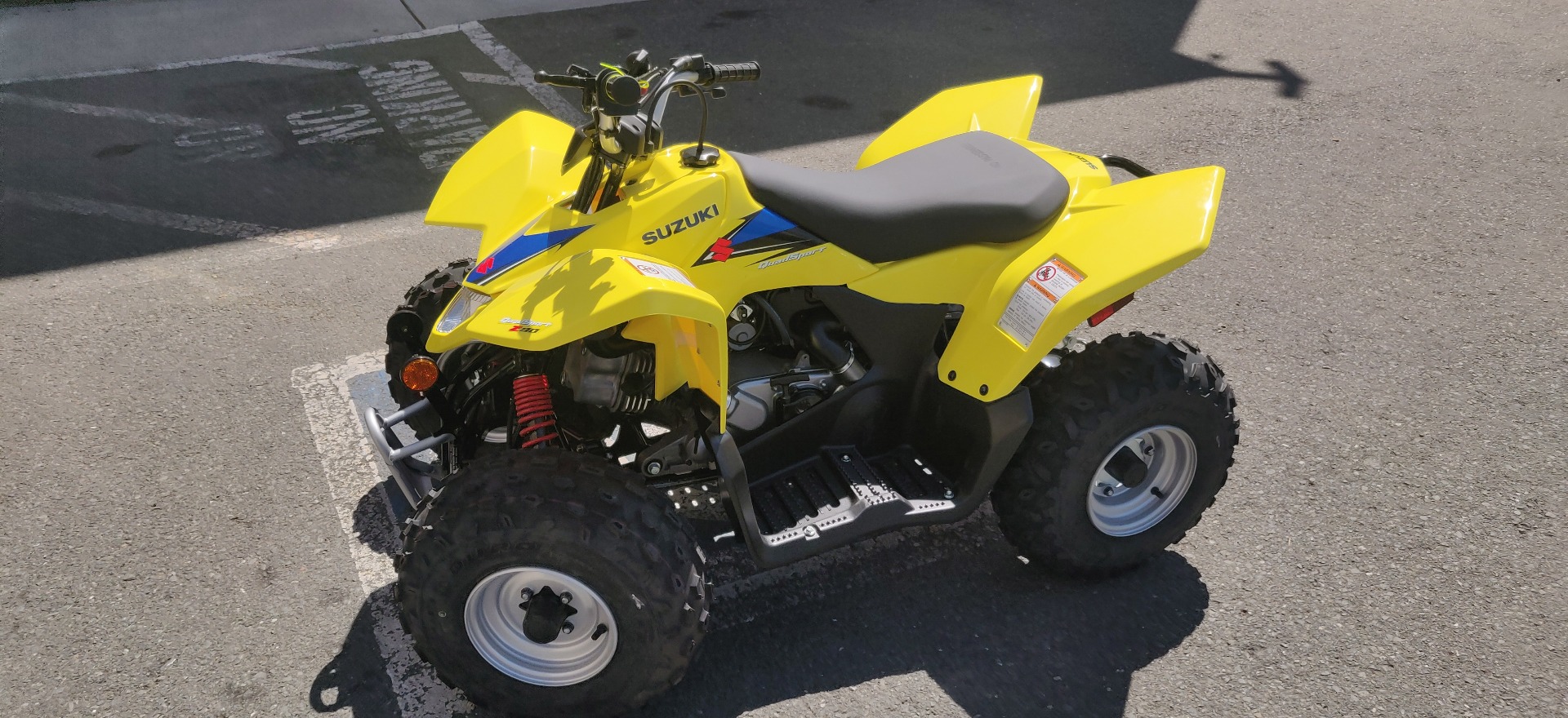 New 2022 Suzuki QuadSport Z90 Champion Yellow No. 2 | ATVs