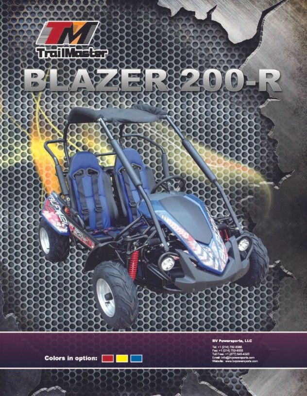 2026 TRAILMASTER POWERSPORTS Blazer 200 R MID in San Antonio, Texas - Photo 12