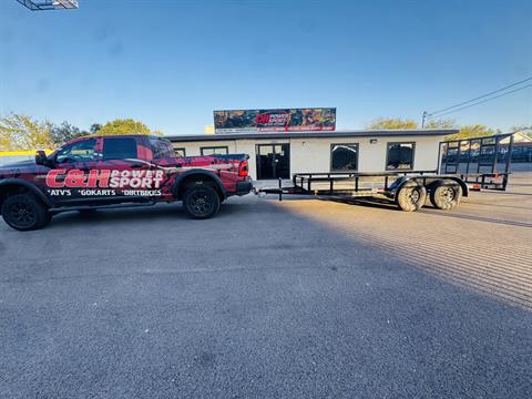 2025 C&M TRAILERS INC UTILITY 18x82 WITH GATE in San Antonio, Texas - Photo 8