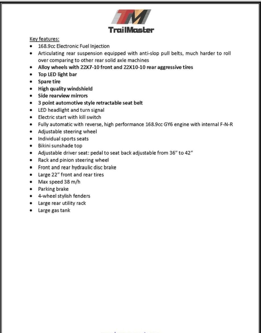 2026 TRAILMASTER POWERSPORTS CHEETAH 200EX-EFI in San Antonio, Texas - Photo 11