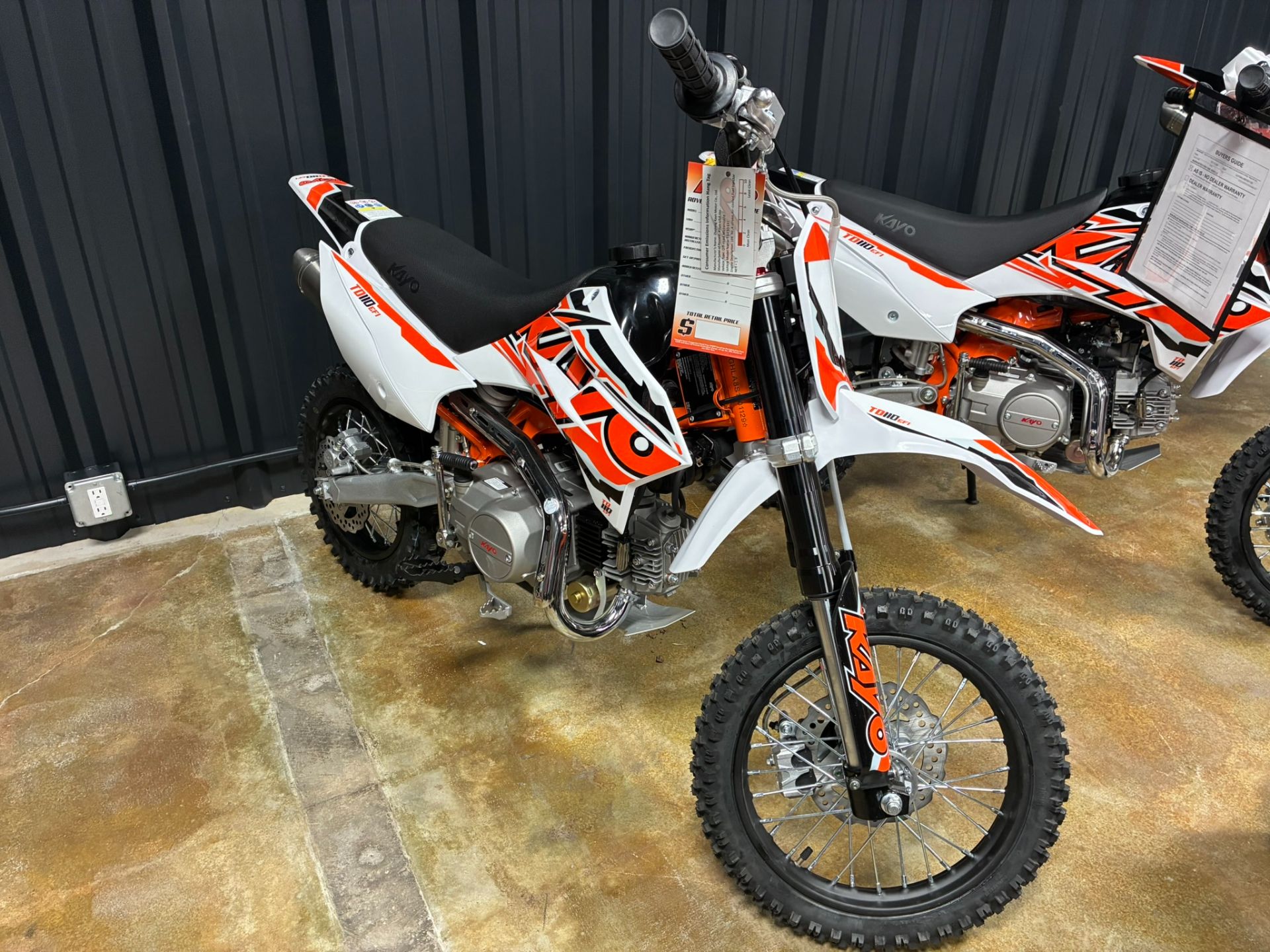 New 2025 Kayo TD 110 EFI, Guymon OK | Specs, Price, Photos | White