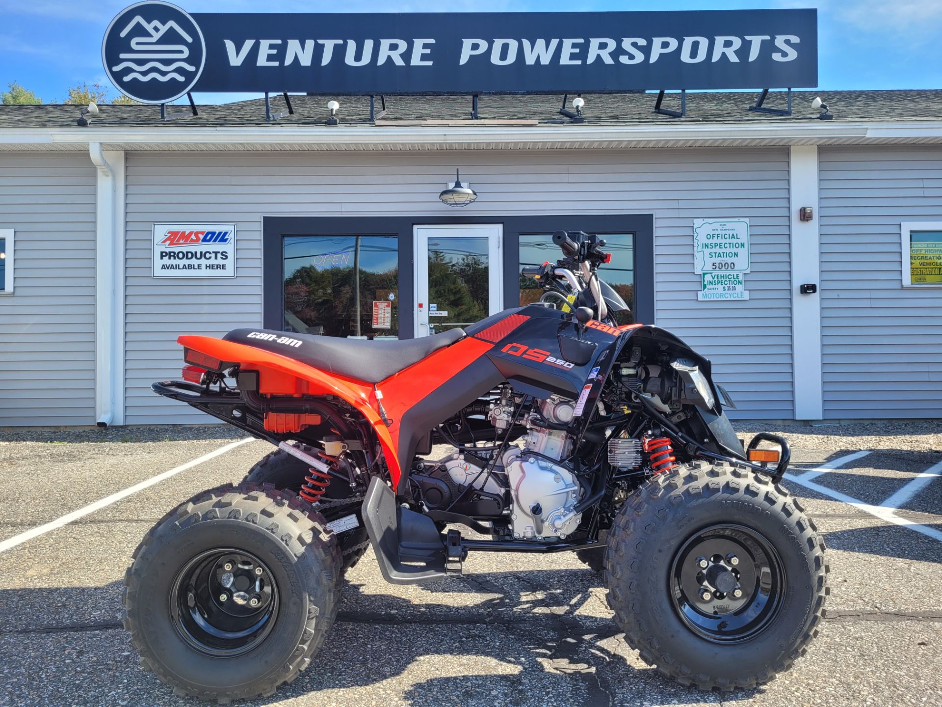 New 2026 Can-Am DS 250 | ATVs in Barrington NH | 6024 Black / Can