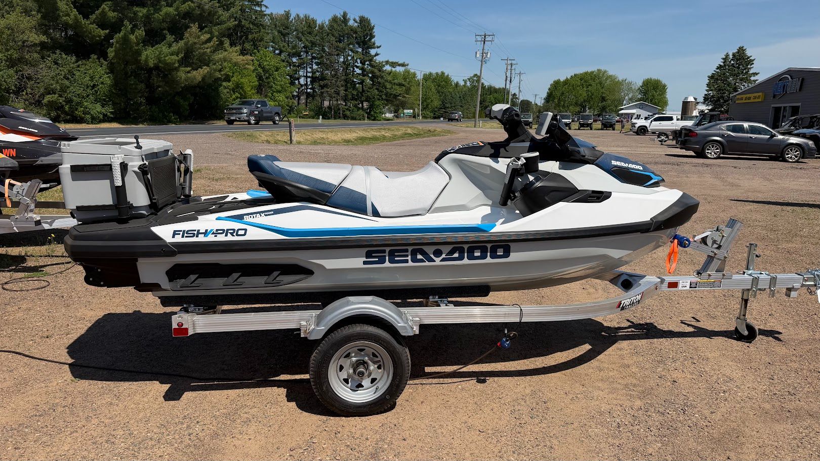 2023 Sea-Doo FishPro Sport 170 + iDF iBR Sound System in Chippewa Falls, Wisconsin - Photo 5