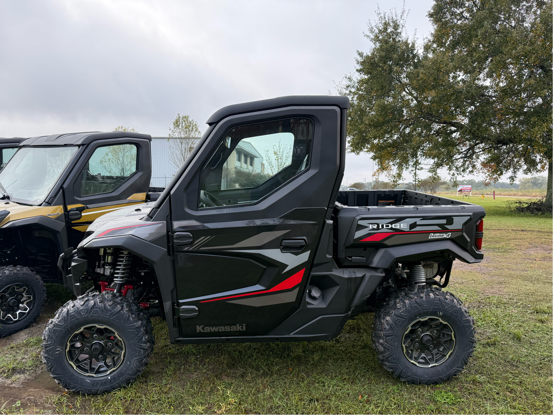 New 2024 Kawasaki RIDGE XR HVAC Utility Vehicles in Lafayette, LA
