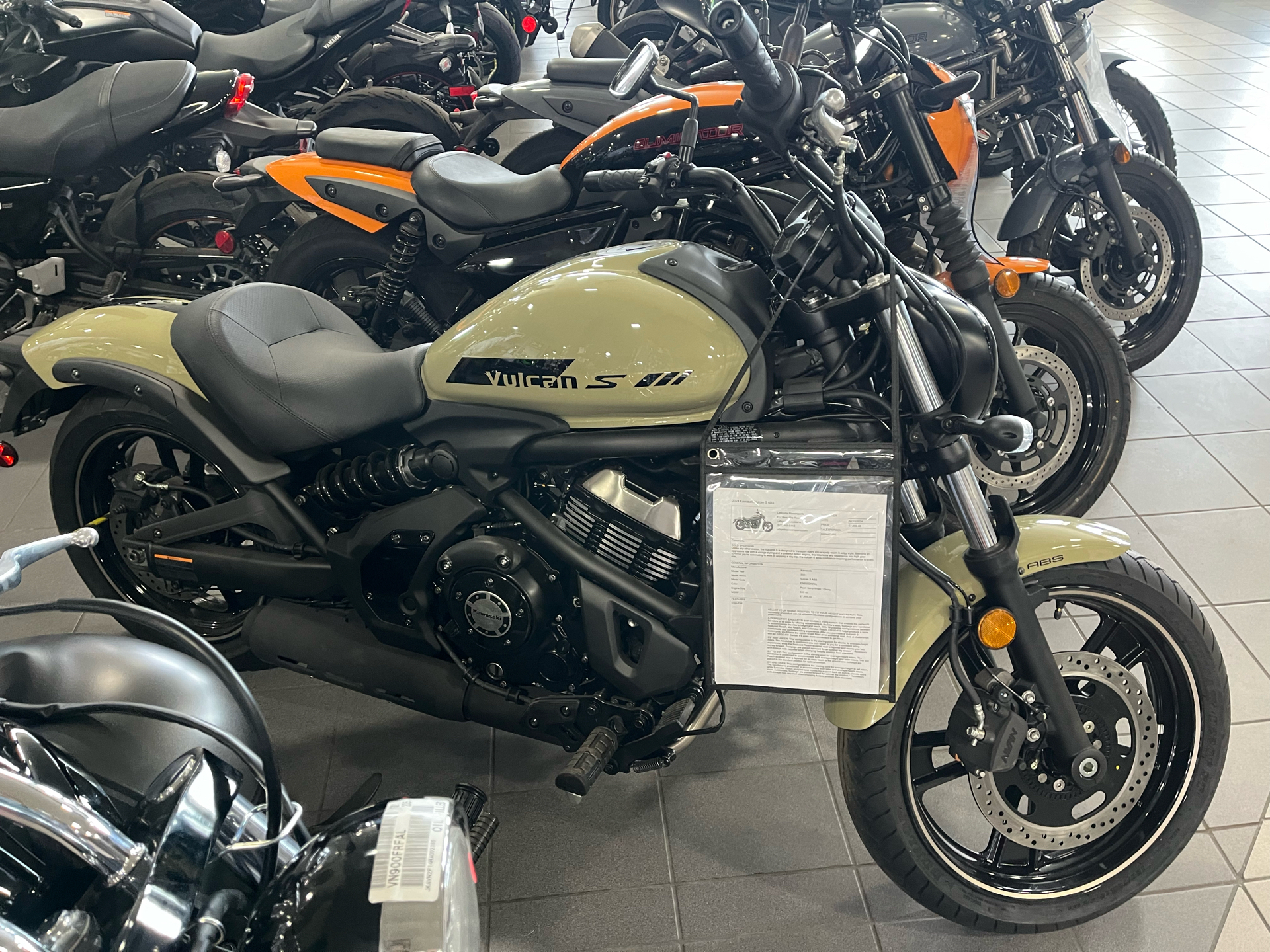 New 2024 Kawasaki Vulcan S ABS Motorcycles in Lafayette, LA