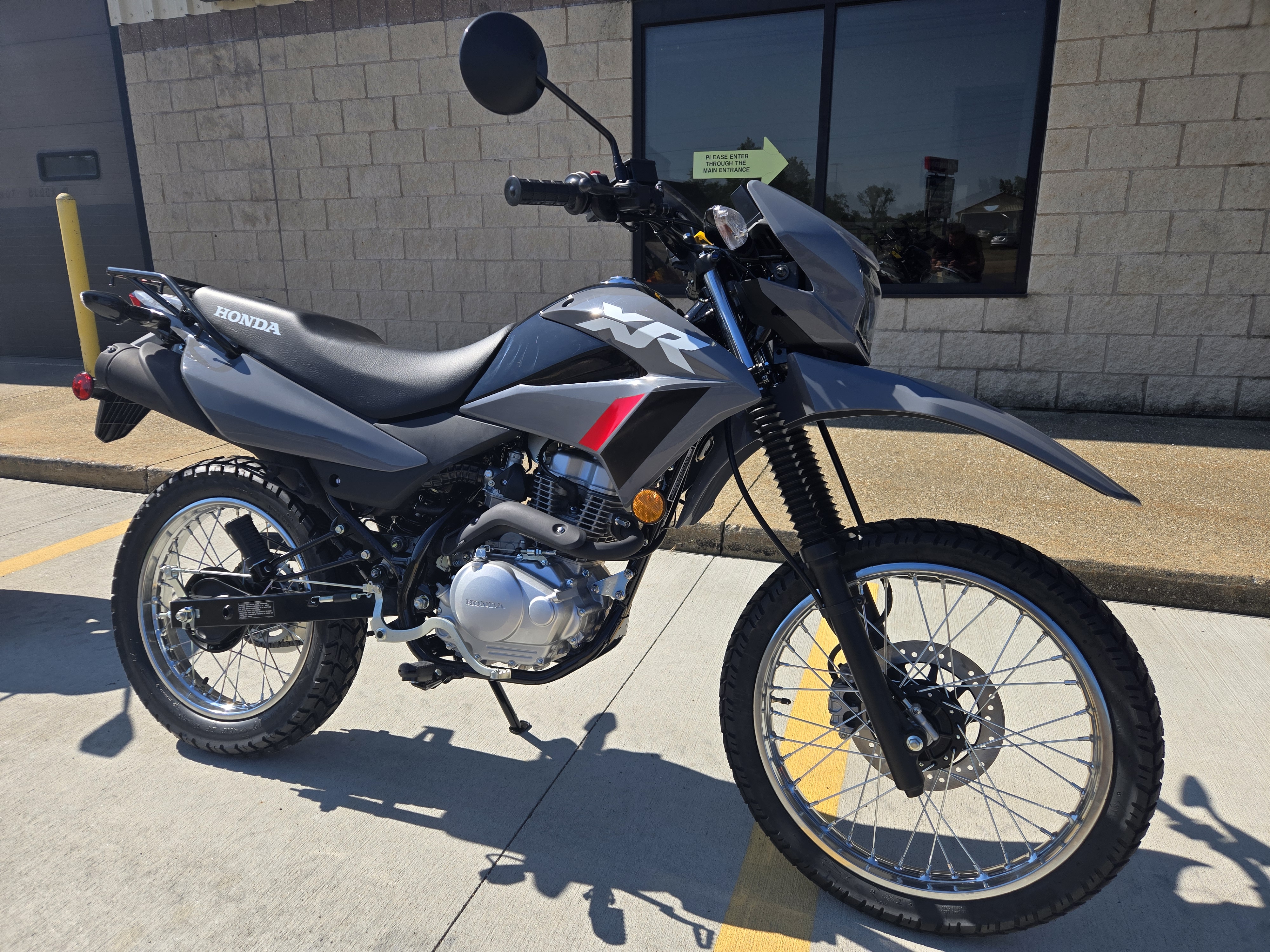 New 2025 Honda XR150L Motorcycles in Canton, OH | Stock Number: N/A