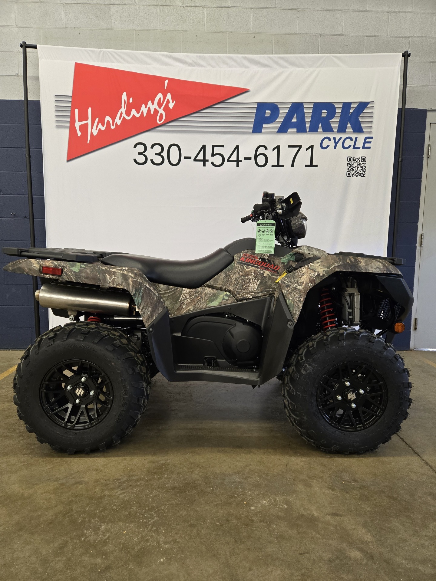 2024 Suzuki KingQuad 750AXi Power Steering SE Camo in Canton, Ohio - Photo 2