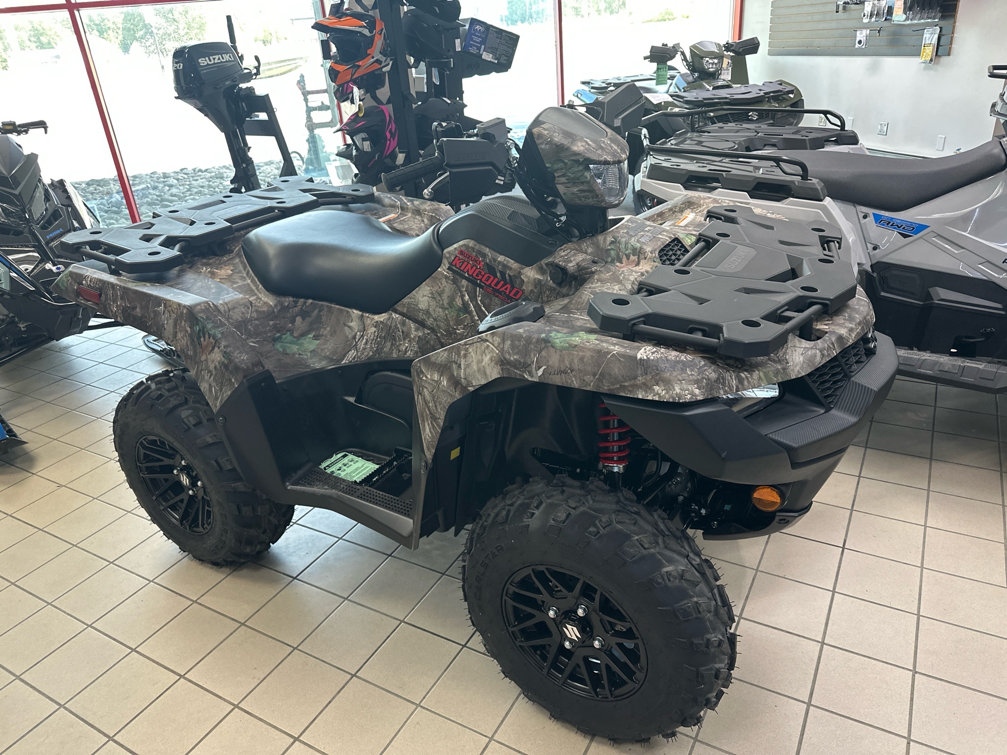 2026 Suzuki KingQuad 750AXi Power Steering SE Camo 1