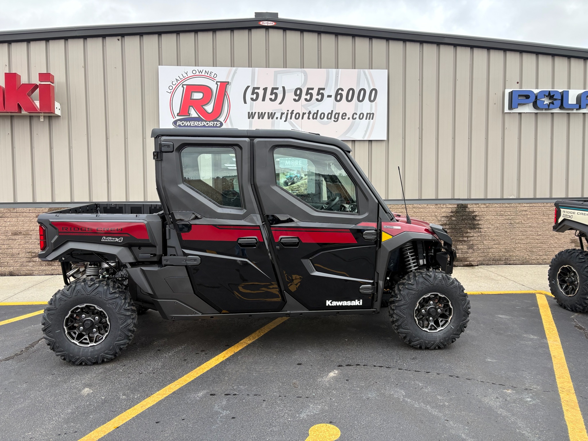 2027 Kawasaki RIDGE® CREW Platinum Ranch HVAC for sale 1320977