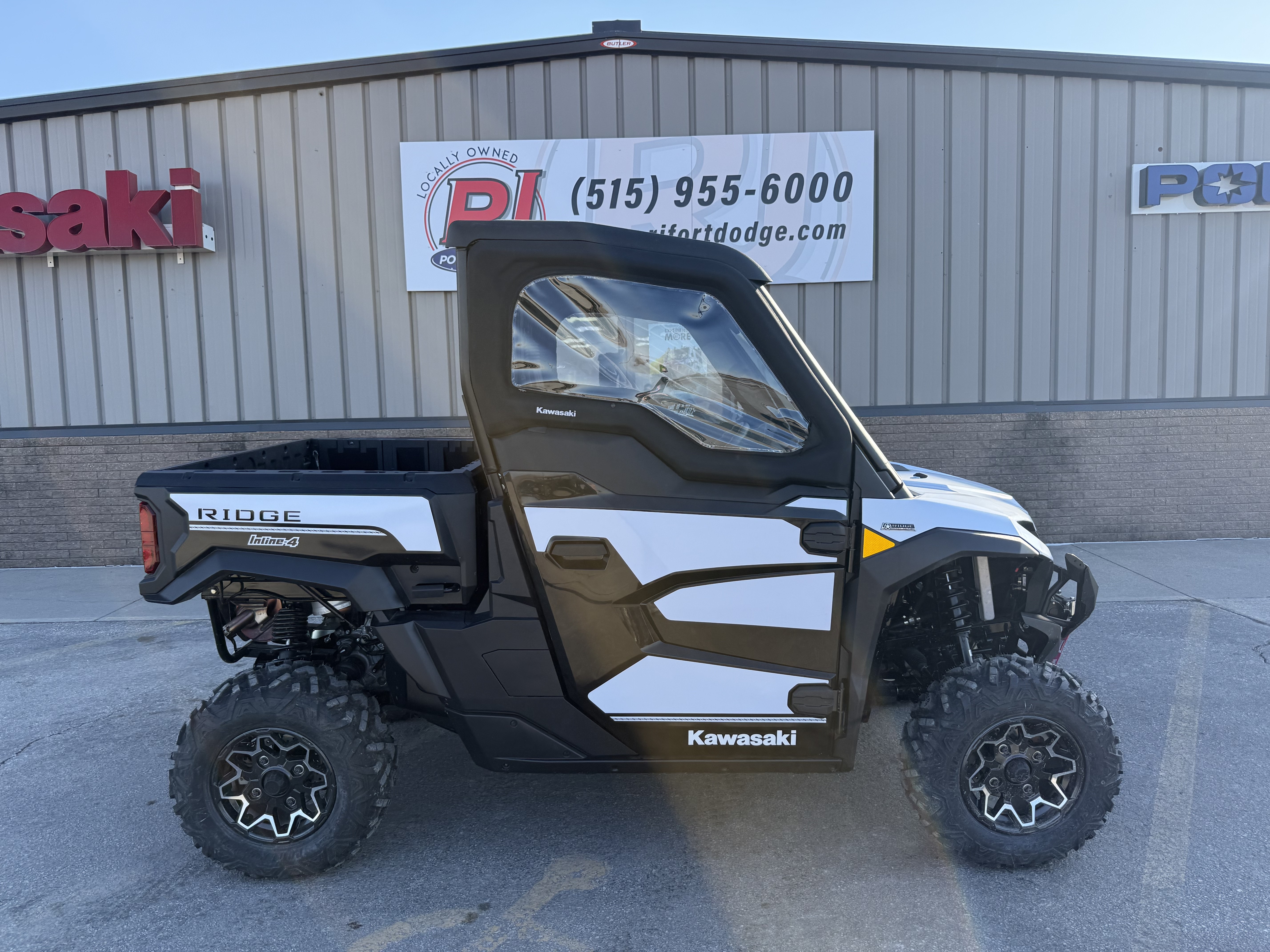 New 2025 Kawasaki RIDGE® Ranch Edition, Fort Dodge IA | Specs