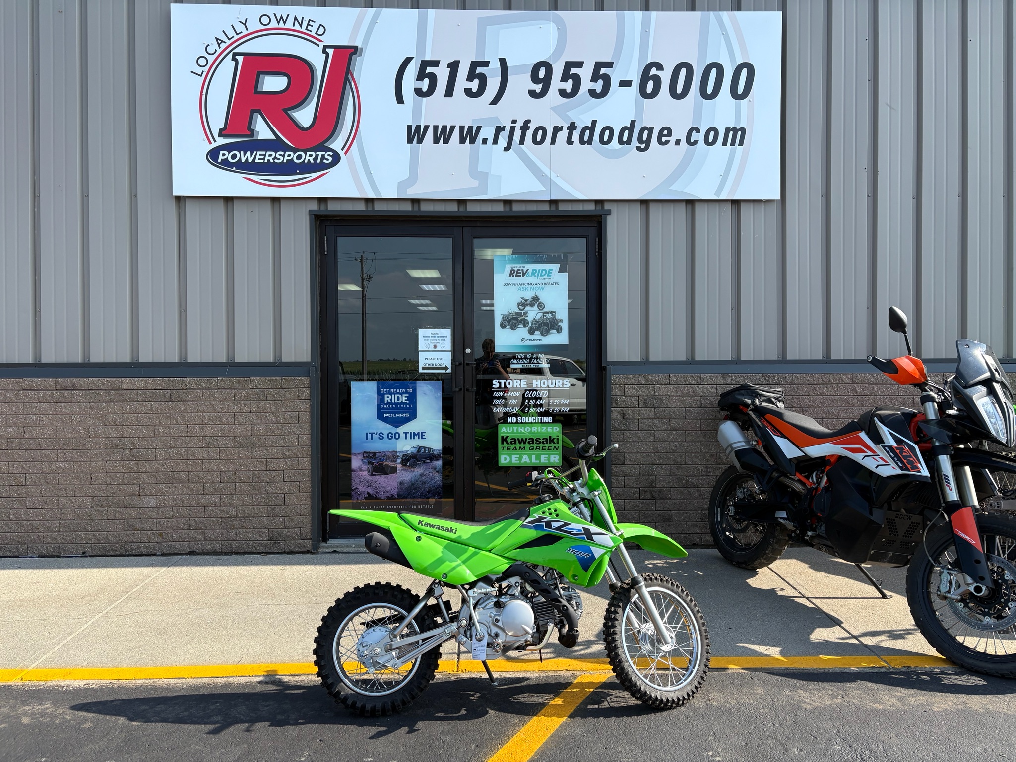 2026 Kawasaki KLX®110R 1