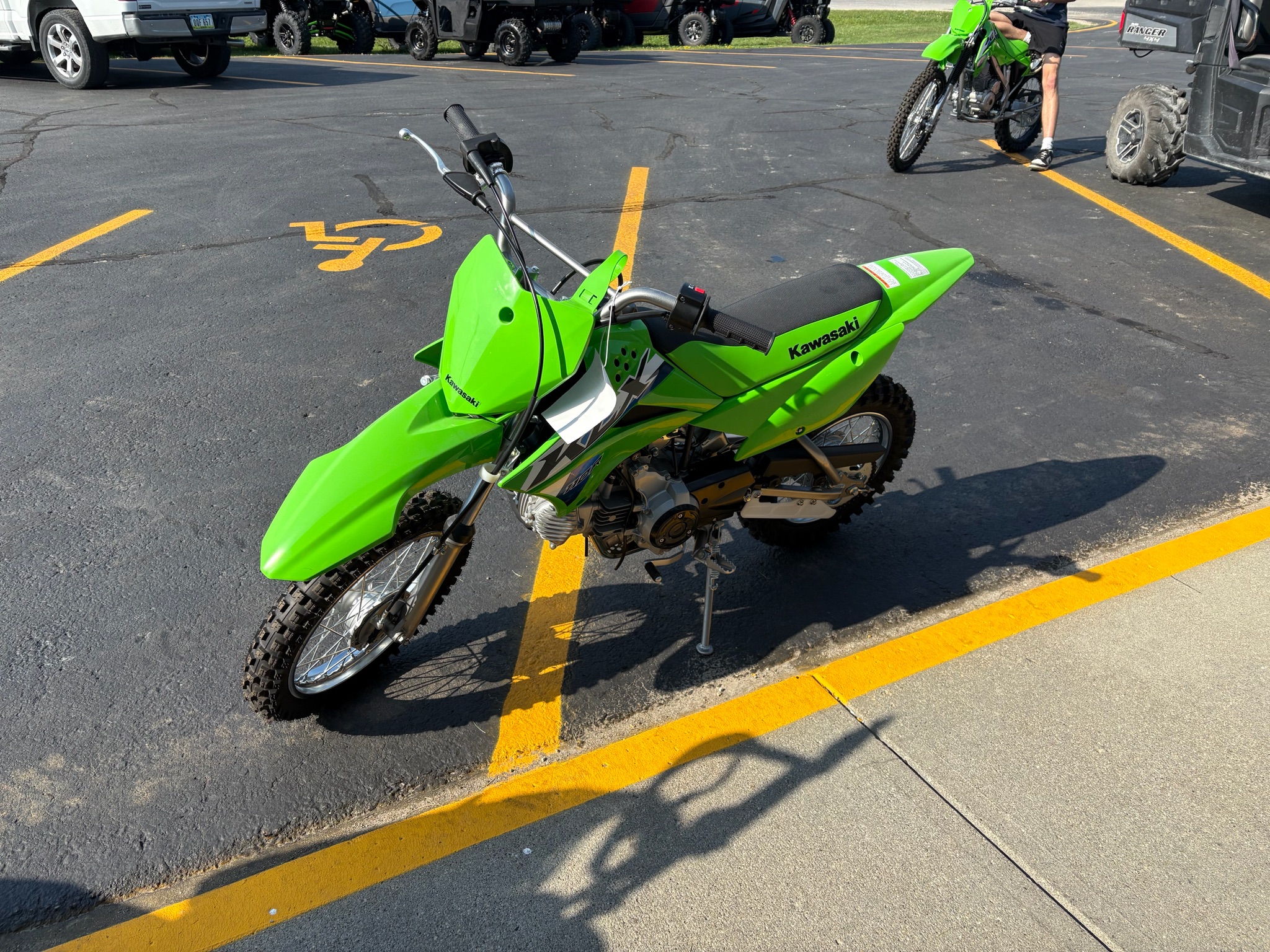 2026 Kawasaki KLX®110R 3