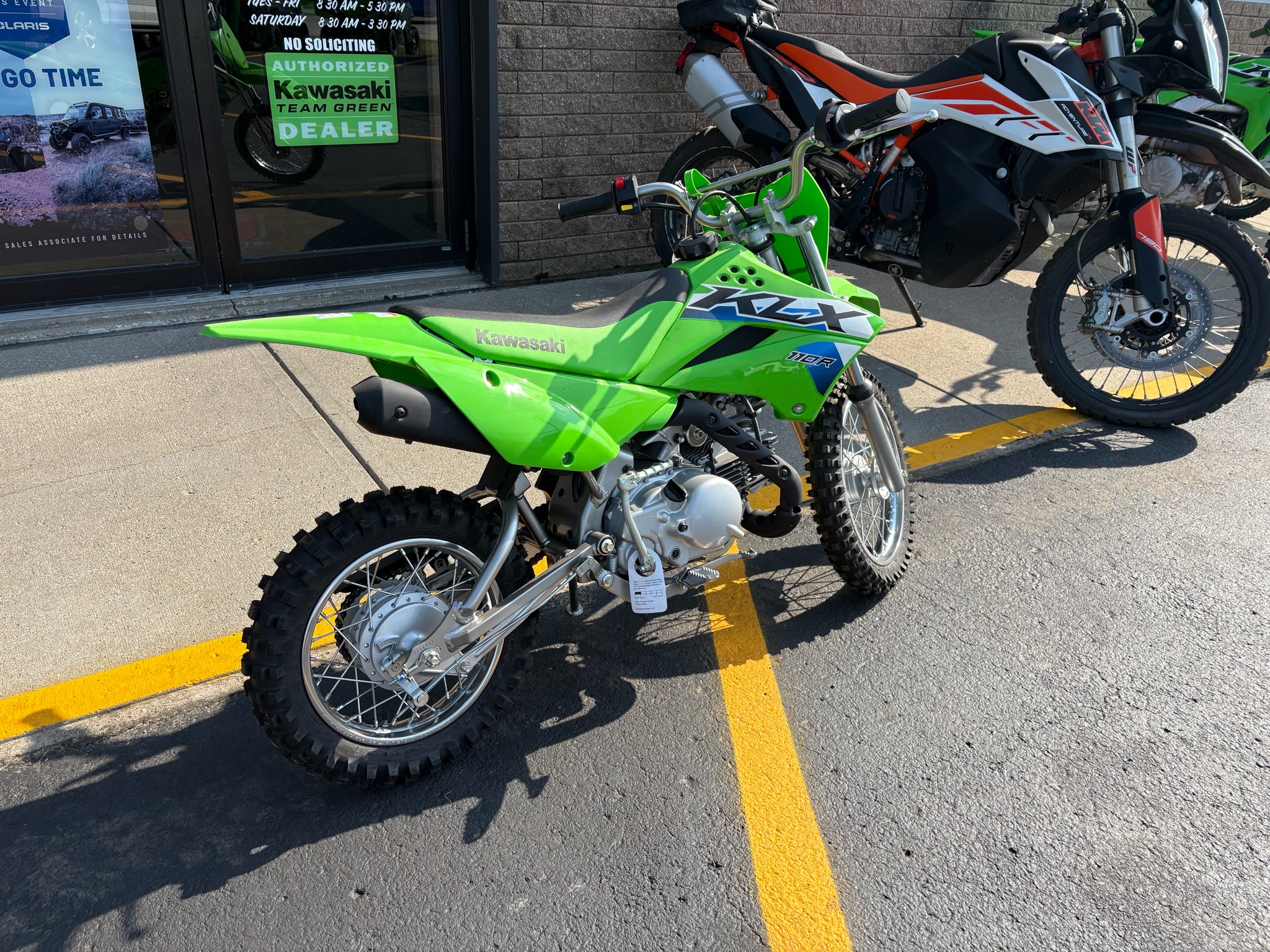 2026 Kawasaki KLX®110R 5