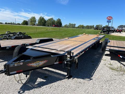 2024 H&H 102x30 Low Profile Flatbed Bumper Pull in Ottumwa, Iowa