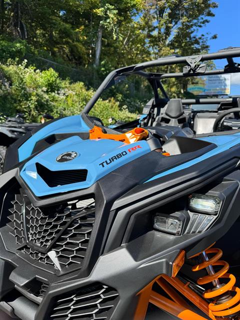 New 2026 Can-Am Maverick X3 DS TURBO RR Scandi Blue / Orange Crush