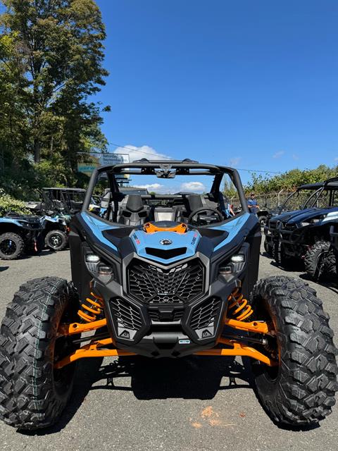 New 2026 Can-Am Maverick X3 DS TURBO RR Scandi Blue / Orange Crush