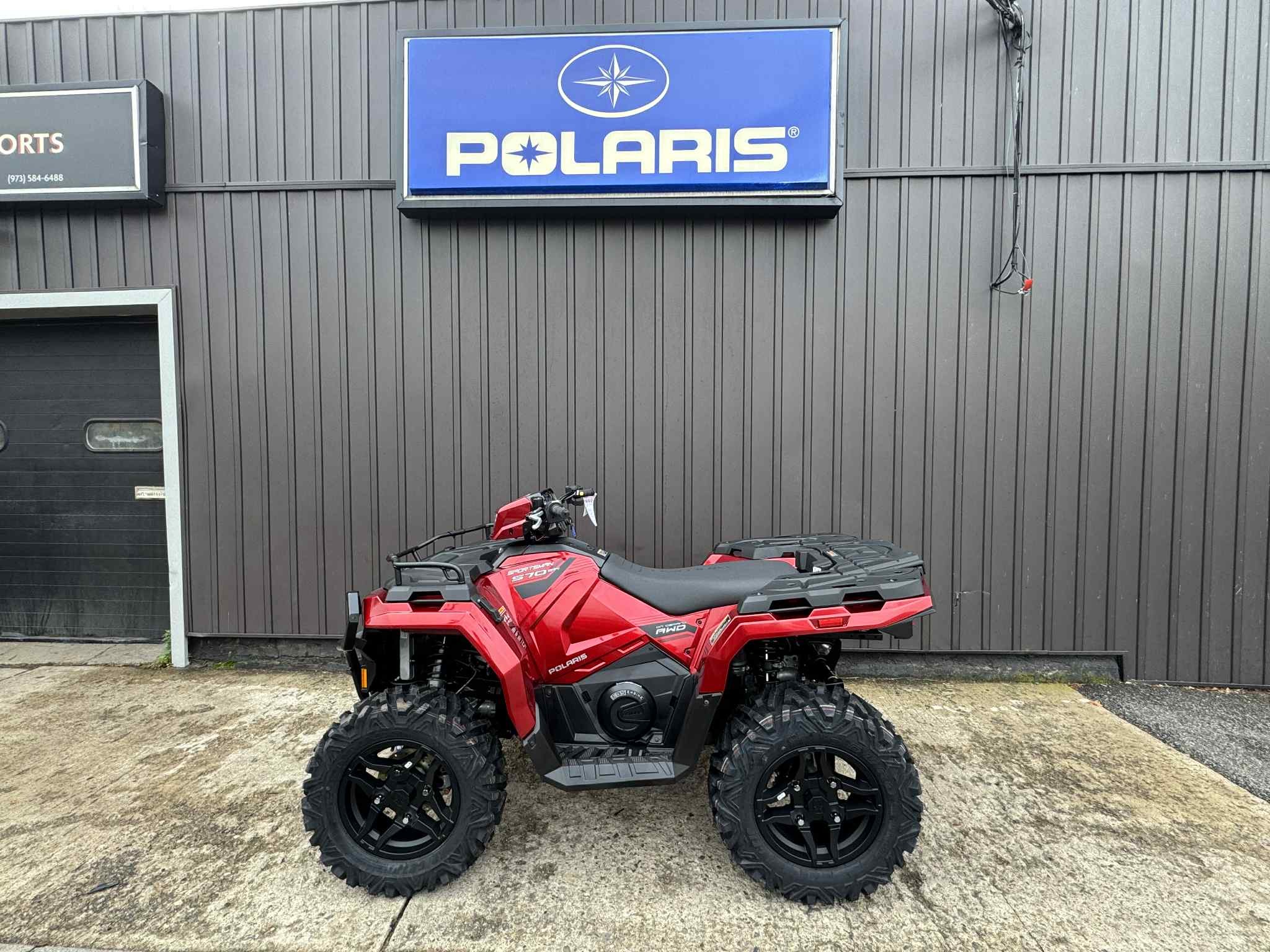 New 2026 Polaris Sportsman 570 Trail Sunset Red | ATVs in