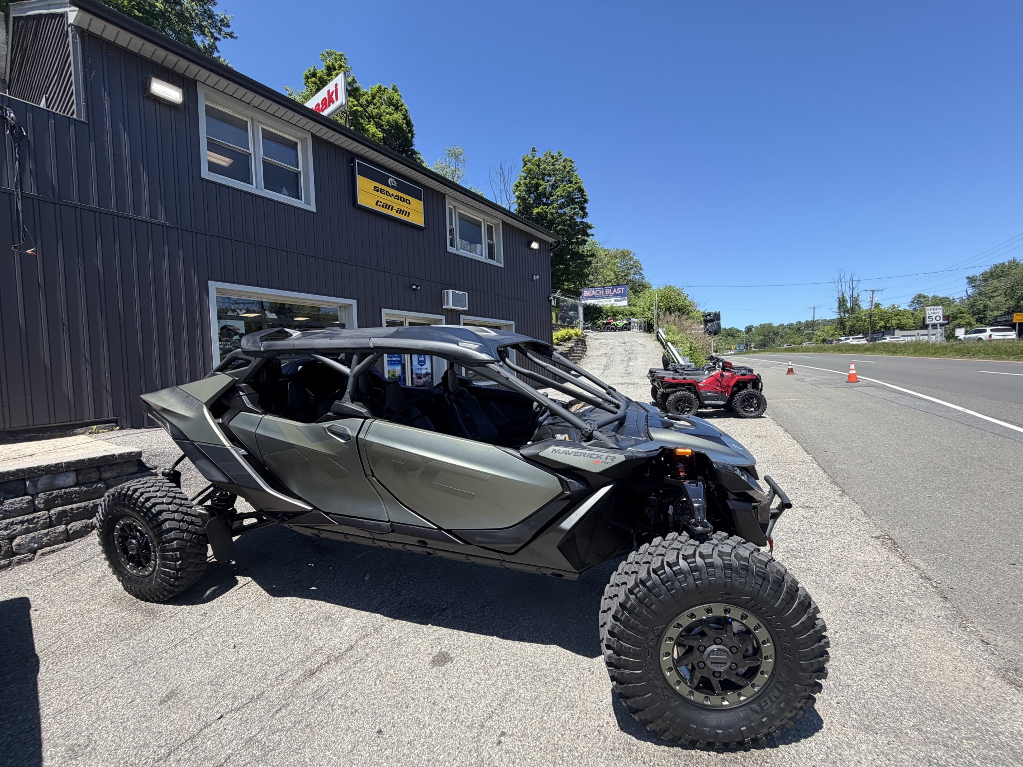 New 2026 Can-Am Maverick R MAX X RC with Smart-Shox Loft Green