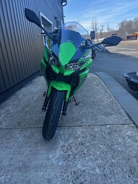 New 2025 Kawasaki Ninja 650 KRT Edition ABS Lime Green / Ebony