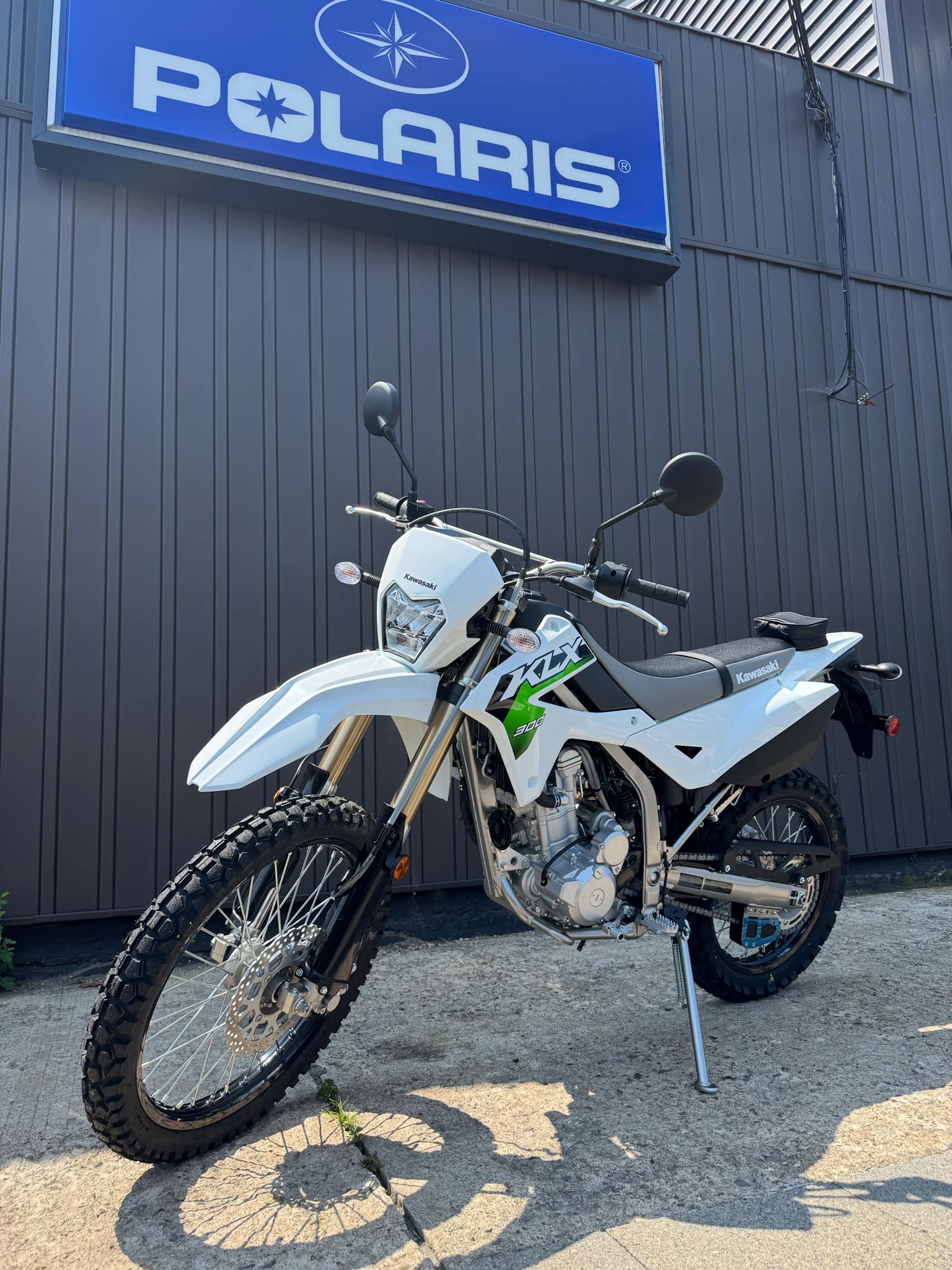 New 2026 Kawasaki KLX 300 Bright White | Motorcycles in Ledgewood