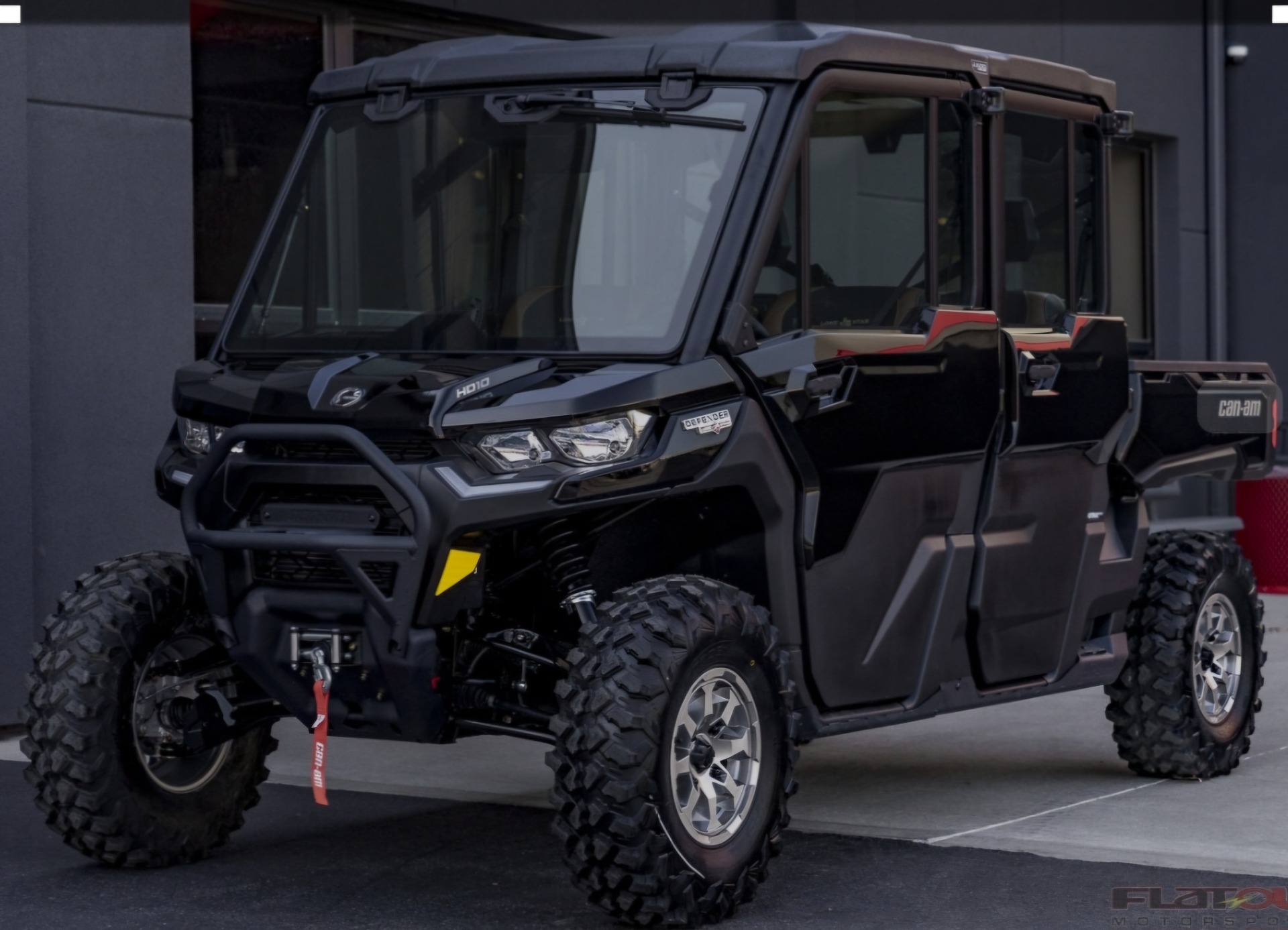 New 2025 Can-Am Defender MAX Lone Star CAB Stealth Black