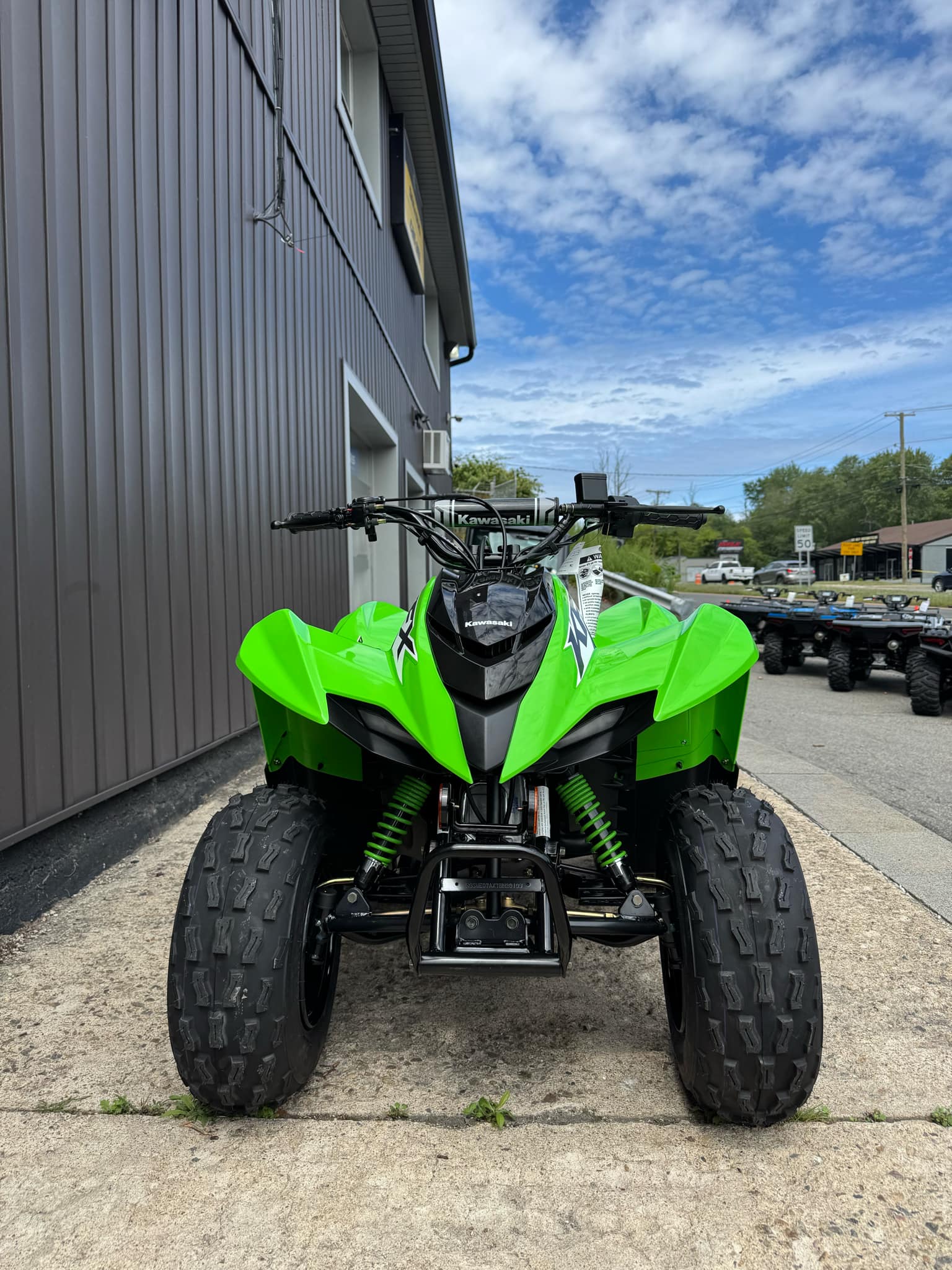 New 2026 Kawasaki KFX 50 Lime Green | ATVs in Ledgewood NJ | 00170