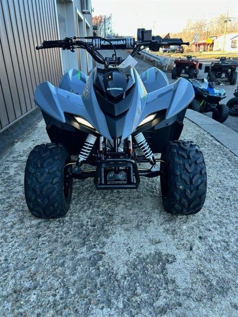 New 2025 Kawasaki KFX 50 Battle Gray | ATVs in Ledgewood NJ