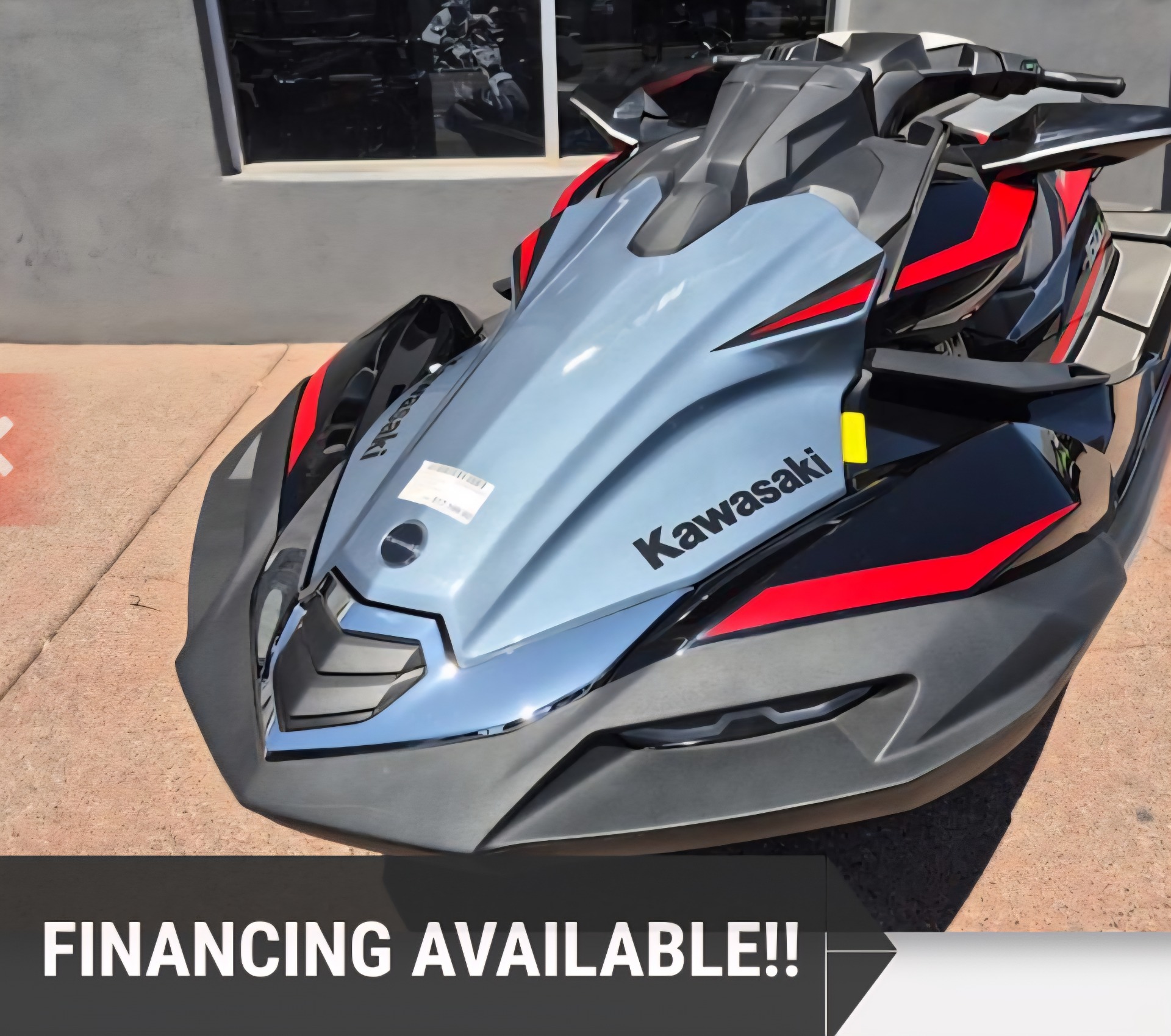 New 2025 Kawasaki Jet Ski Ultra 160LX-S Bluish Gray / Ebony
