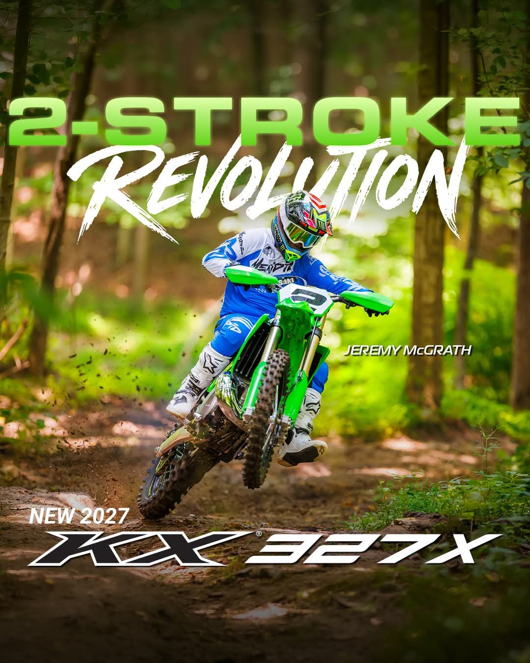 New 2027 Kawasaki KX™327X Lime Green | Motorcycles in Ledgewood NJ