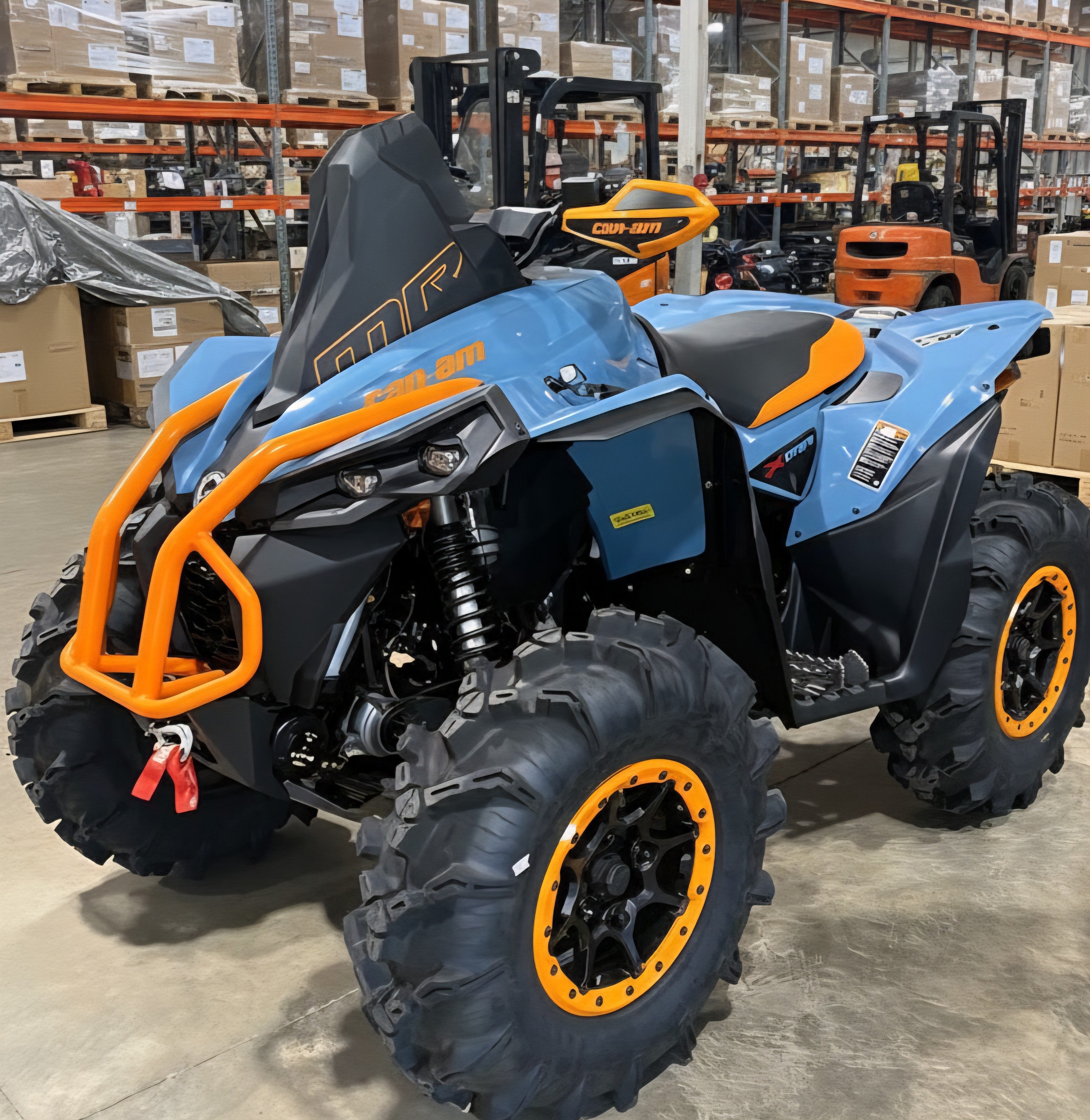 New 2026 Can-Am Renegade X MR 1000R Scandi Blue | ATVs in