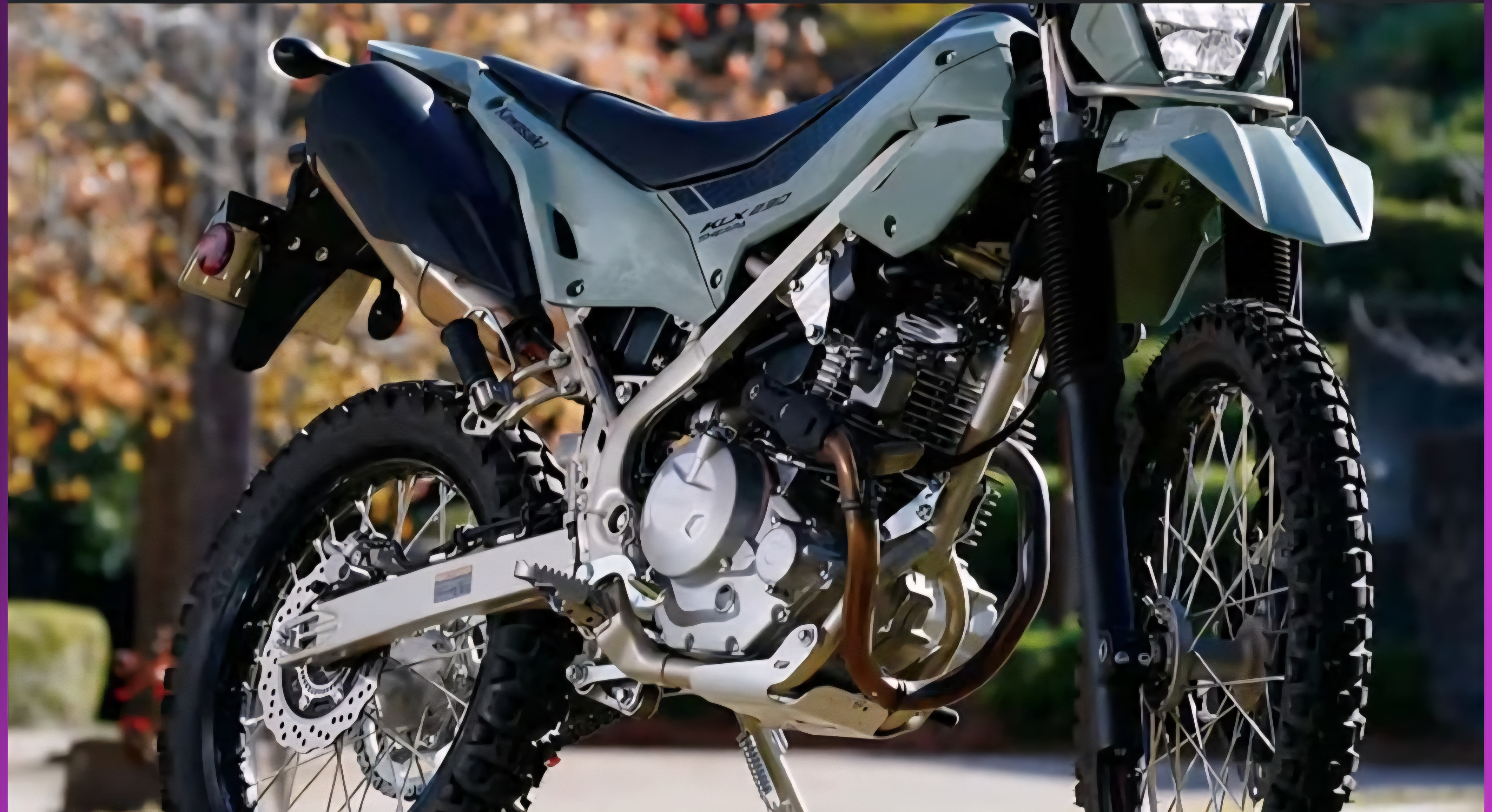 New 2026 Kawasaki KLX 230 SHERPA S ABS Whitish Beige Motorcycles