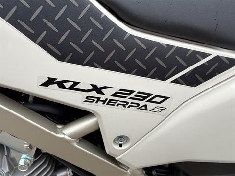 New 2026 Kawasaki KLX®230 SHERPA S ABS Whitish Beige | Motorcycles