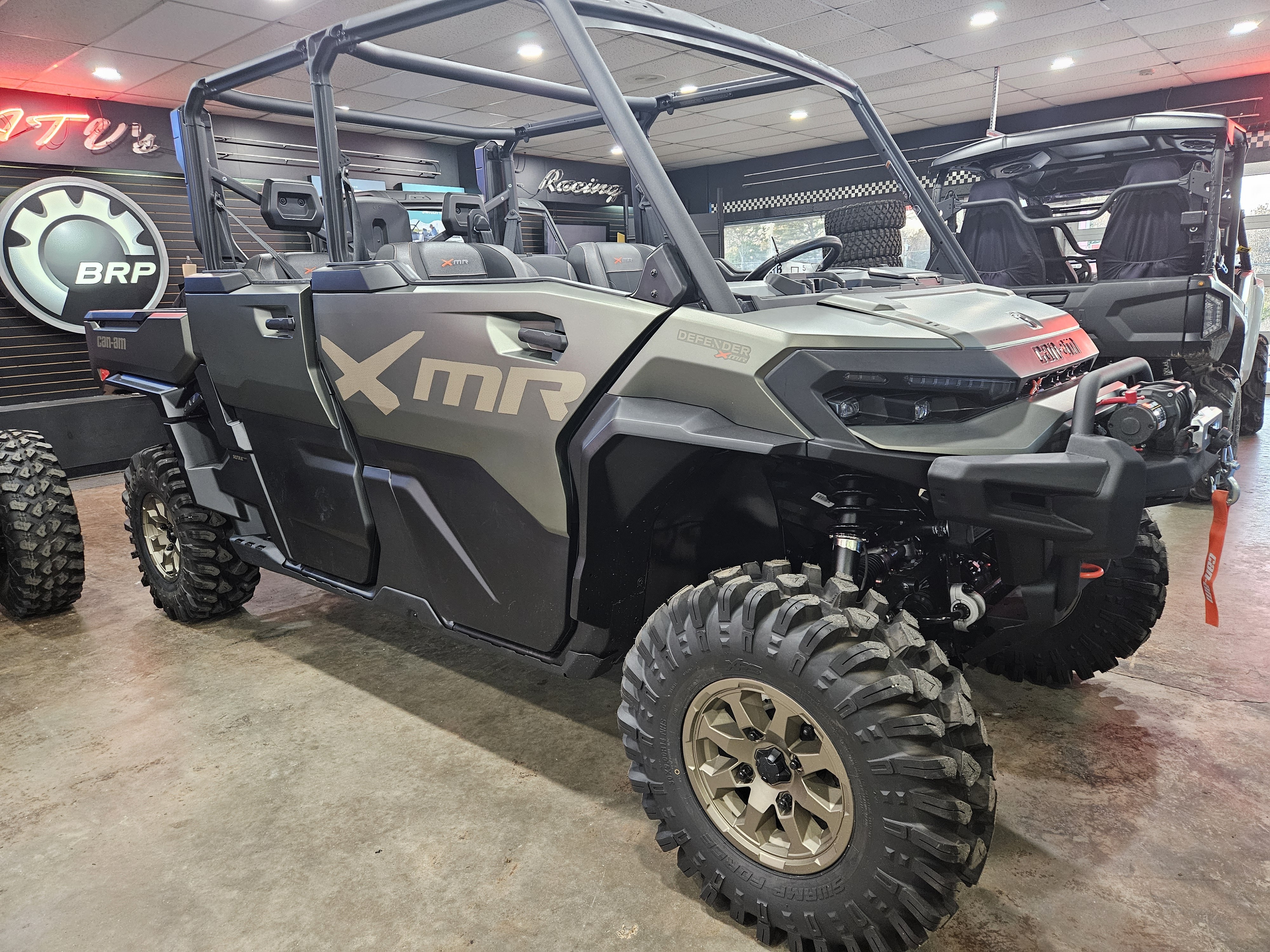New 2026 Can-Am Defender MAX X MR HD11 With Half-Doors Loft Green