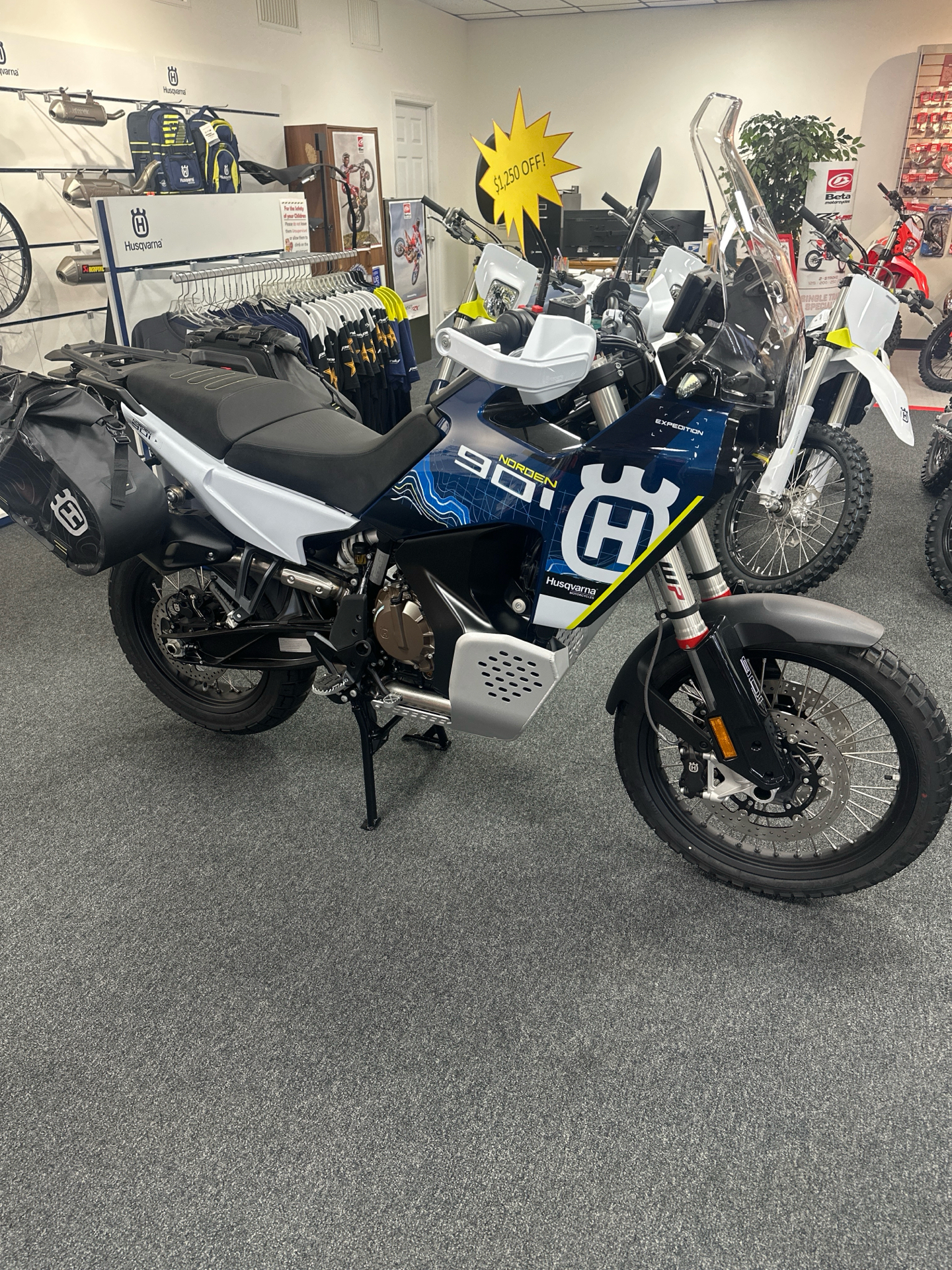 New 2024 Husqvarna Norden 901 Expedition Motorcycles in - Main Image