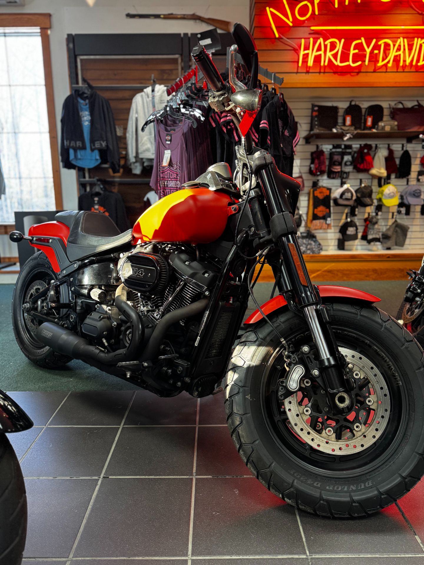 2021 Harley-Davidson Fat Bob in Augusta, Maine - Photo 1