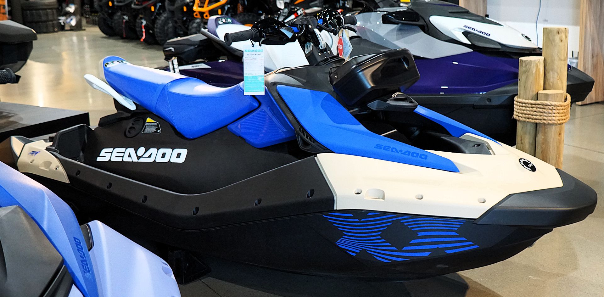 New 2025 Sea-Doo Spark Trixx for 3 + iBR and audio in option