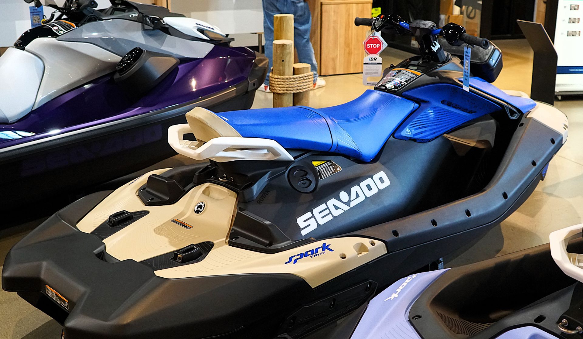 New 2025 Sea-Doo Spark Trixx for 3 + iBR and audio in option