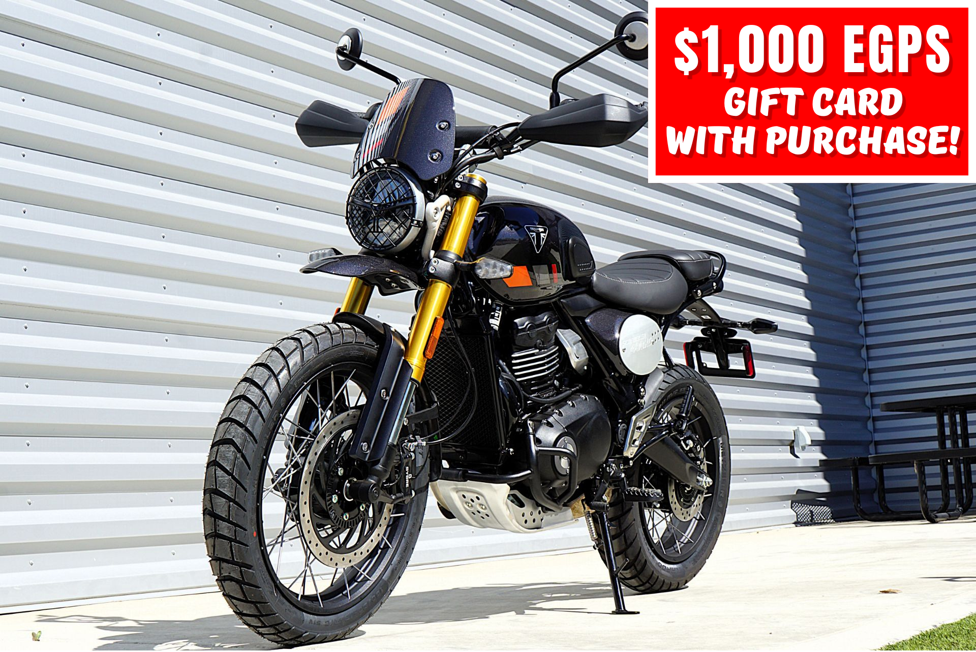 2026 Triumph Scrambler 400 XC